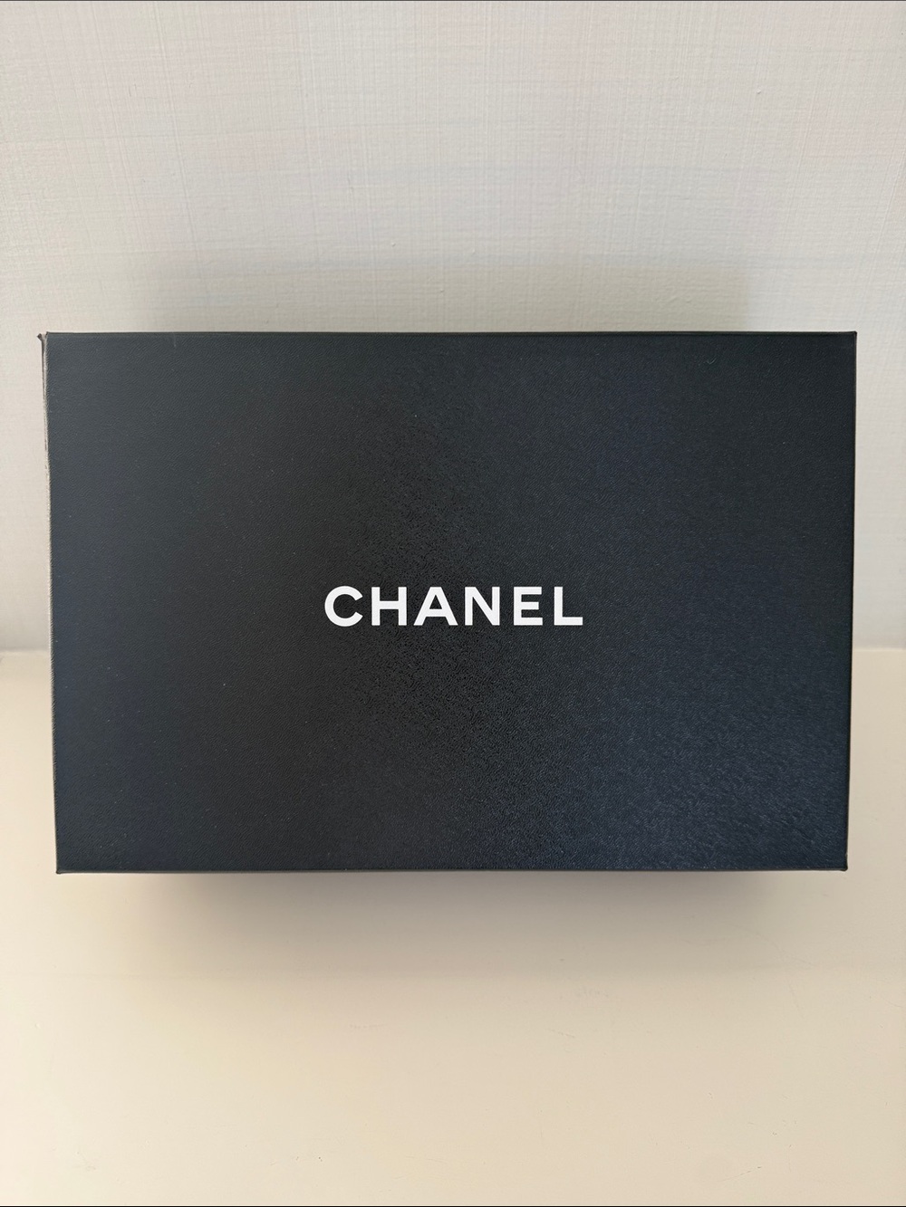 Chanel Black White Shoe Box Storage Gift Box Tissue